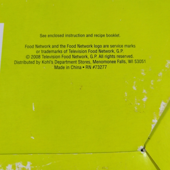 Food Network Immersion Blender With Easy Grip Handle 150 W Motor In Box Used - Picture 9 of 10